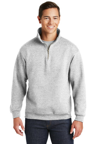 1/4 Zip Collared Sweatshirt
