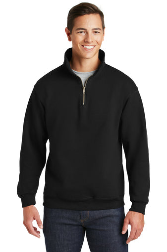 1/4 Zip Collared Sweatshirt