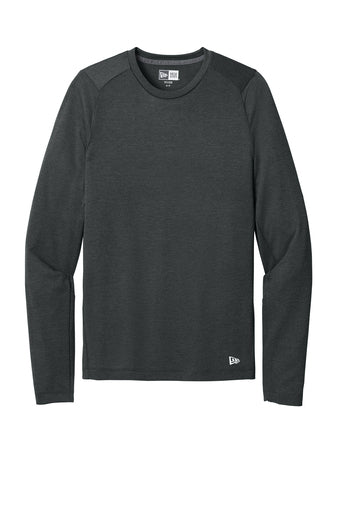 Line Drawing Mens New Era® Performance Long Sleeve Tee