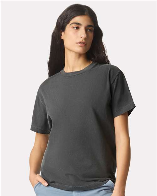 Line Drawing Unisex Heavyweight Cotton Tee