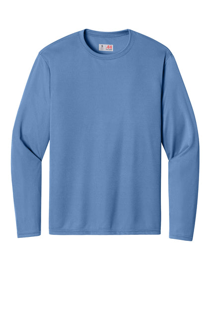 Line Drawing Men's Cooling Performance Long Sleeve
