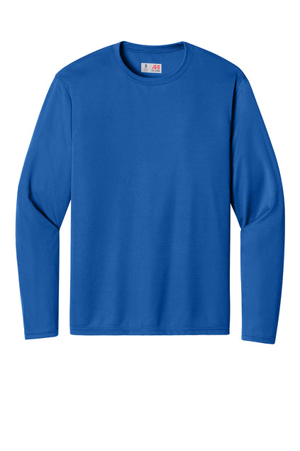 Line Drawing Men's Cooling Performance Long Sleeve