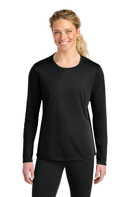 Line Drawing Ladies Cooling Performance Long Sleeve