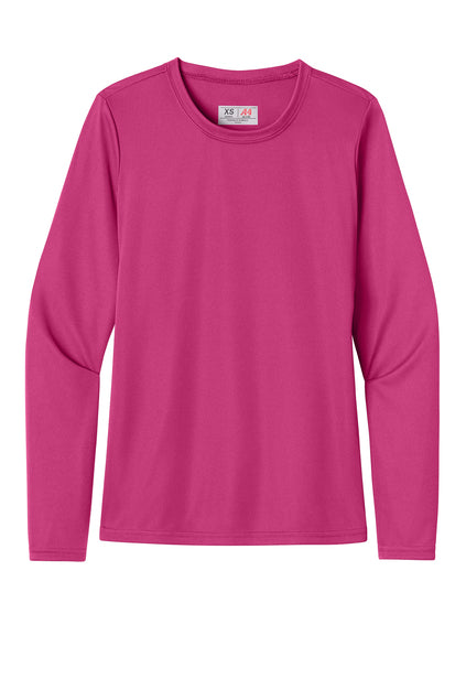 Line Drawing Ladies Cooling Performance Long Sleeve