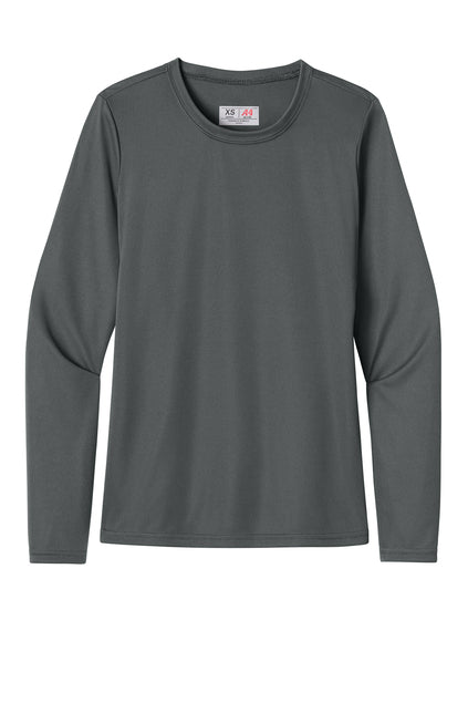Line Drawing Ladies Cooling Performance Long Sleeve