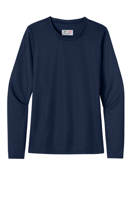 Line Drawing Ladies Cooling Performance Long Sleeve
