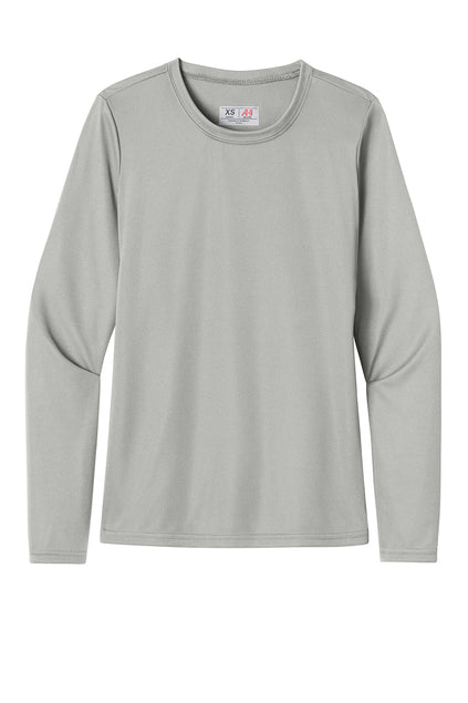 Line Drawing Ladies Cooling Performance Long Sleeve
