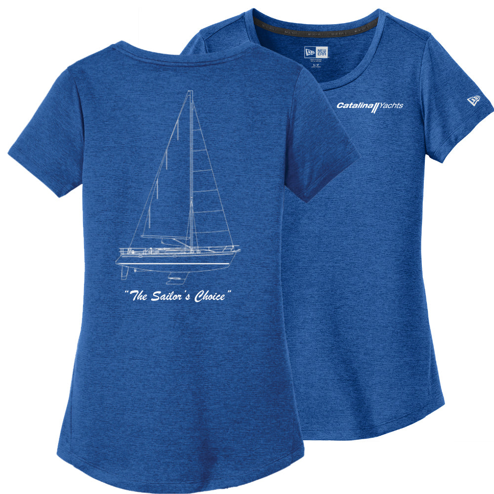 Sailor's Choice Ladies Performance Scoop Tee - Sale