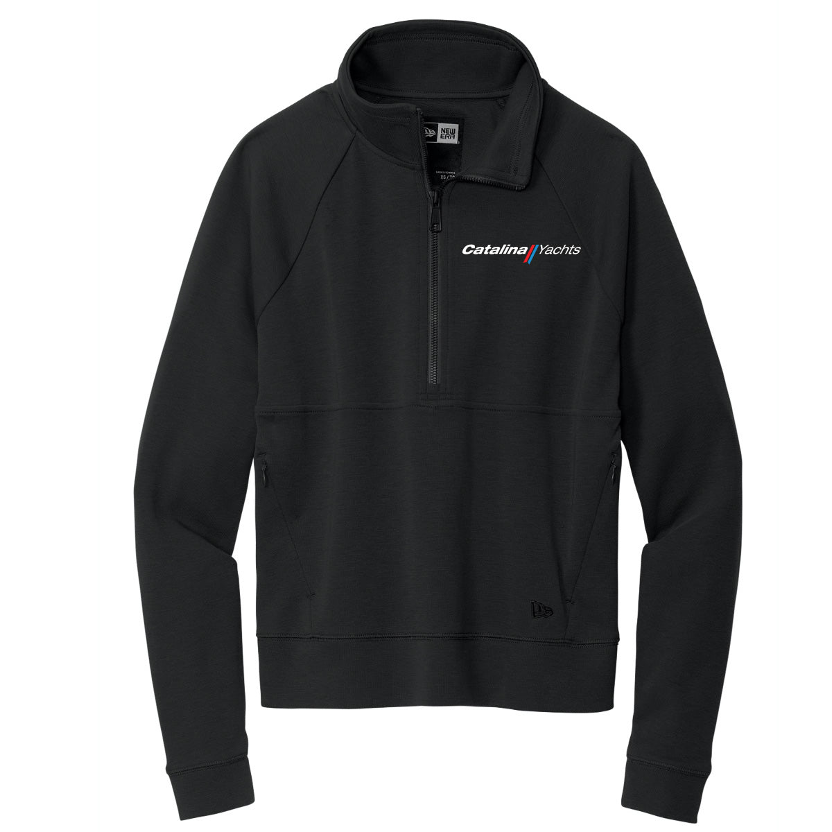 Ladies - New Era® STS 1/2-Zip Black - In Stock