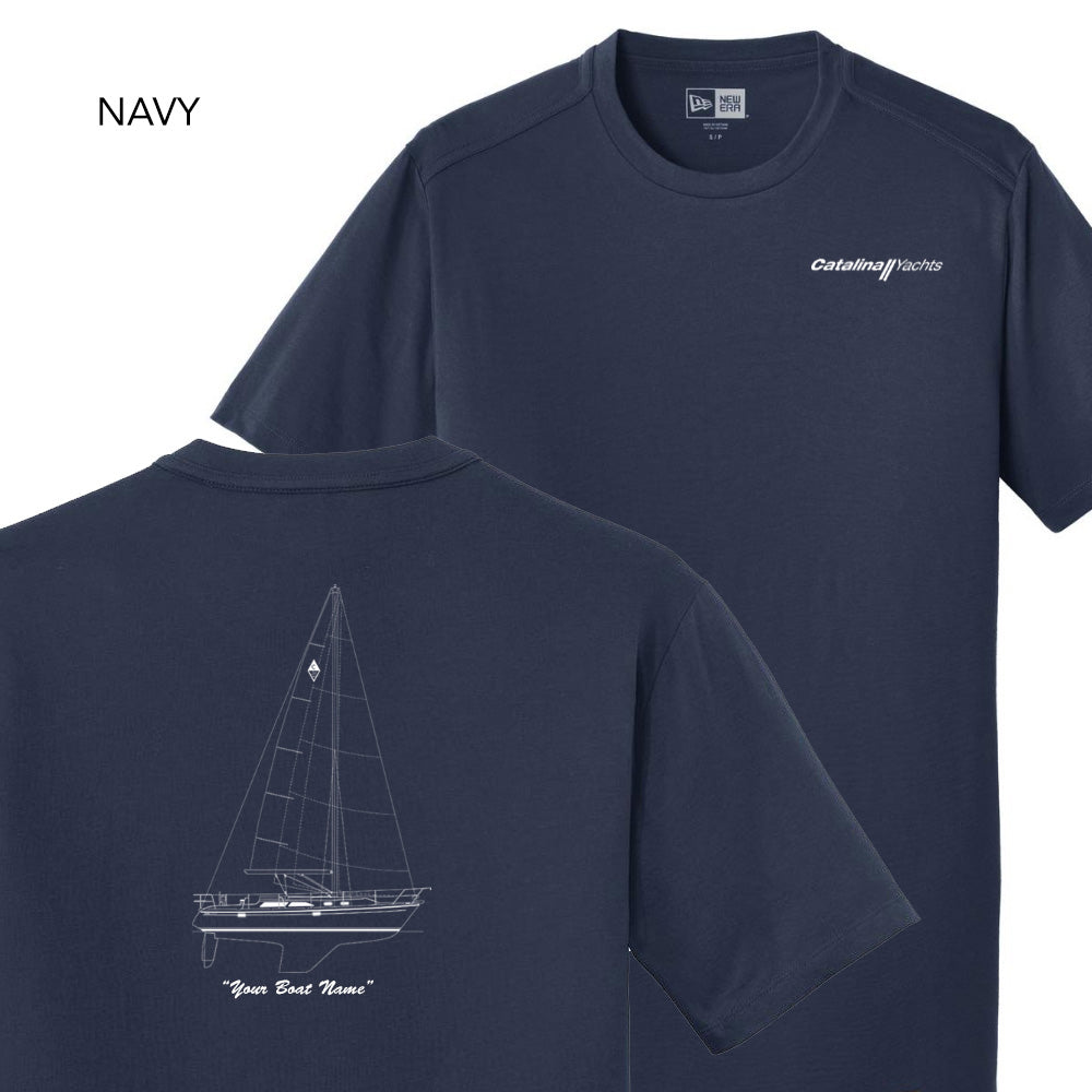Line Drawing Mens New Era® Heritage Tee