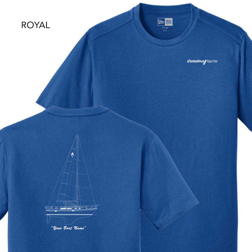 Line Drawing Mens New Era® Heritage Tee