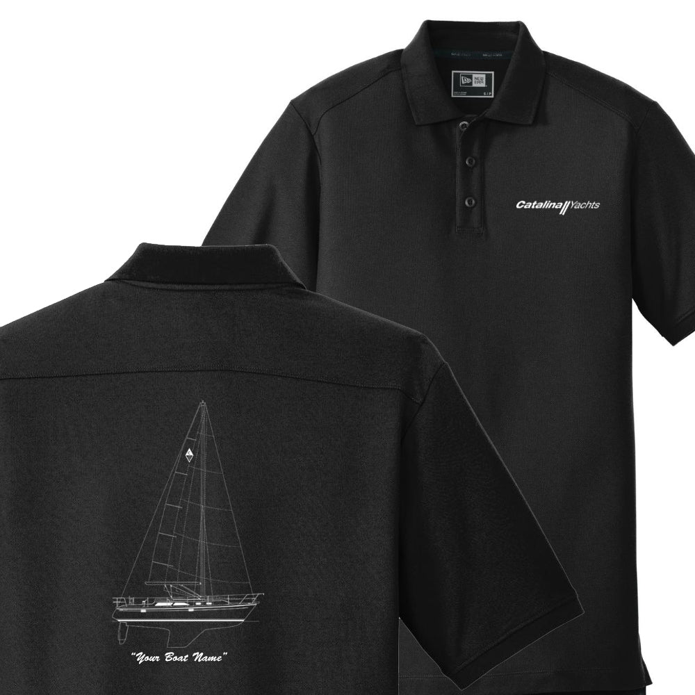 Line Drawing Mens New Era® Venue Polo