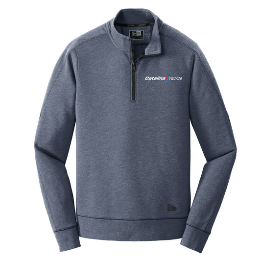 New Era® Tri-Blend Fleece 1/4-Zip Pullover