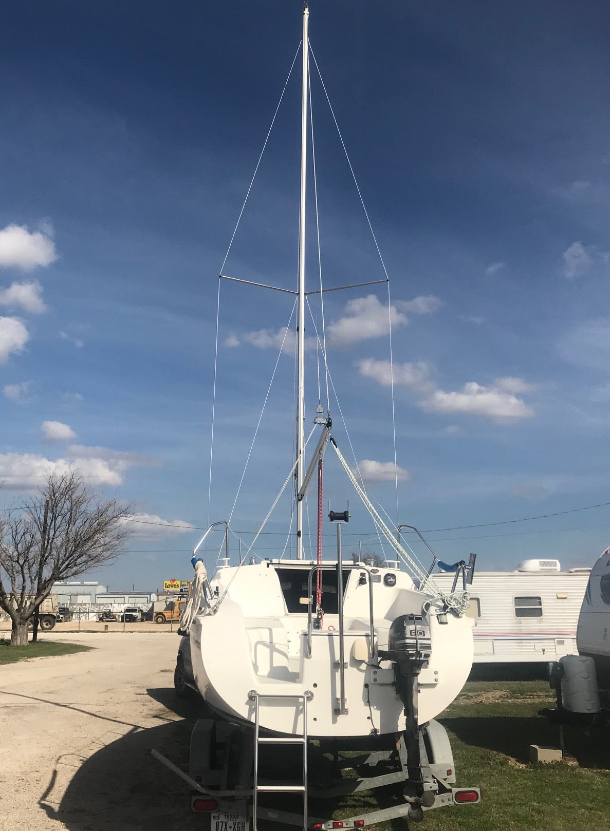 Catalina 250 Seldén Water Ballast Mast