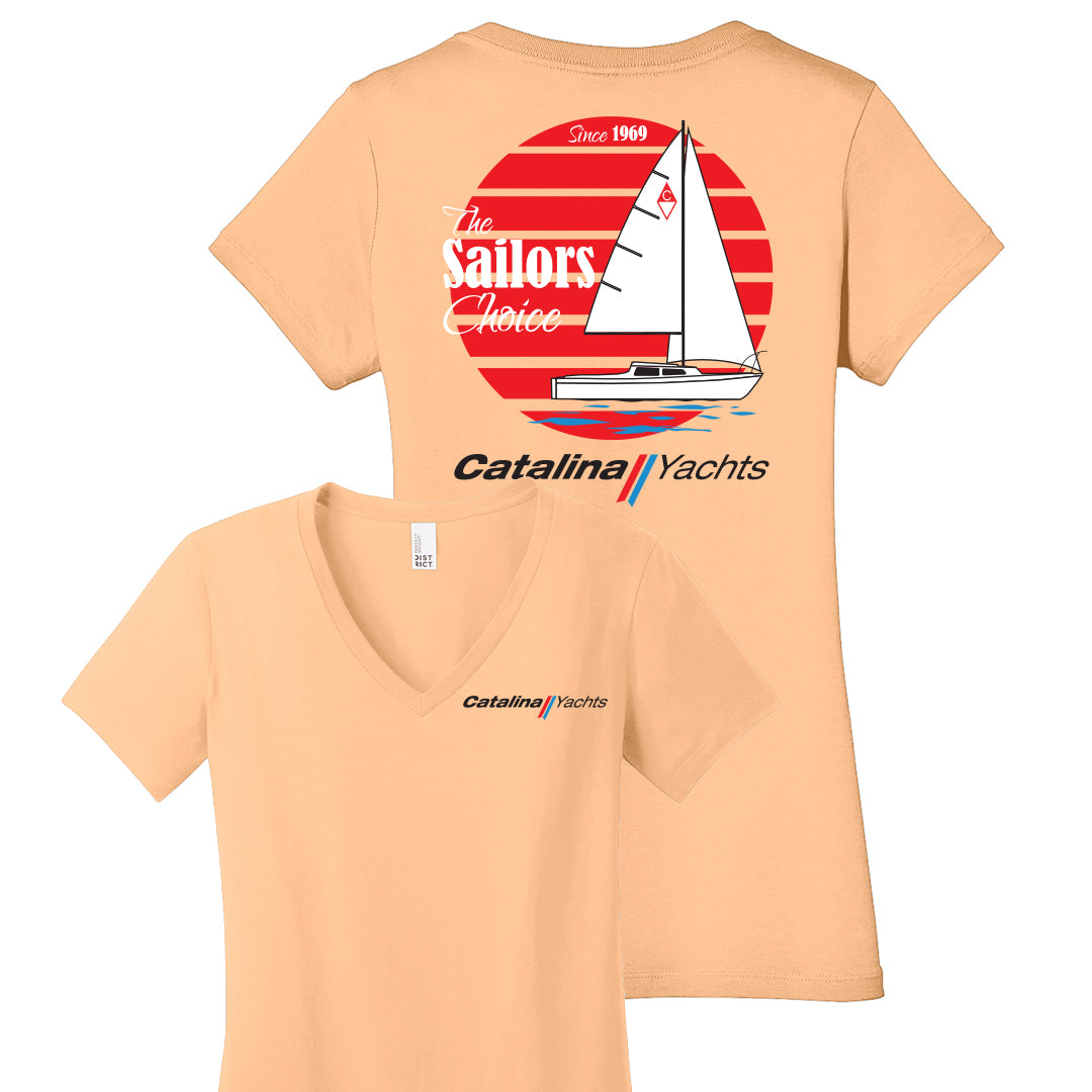Ladies Sailor's Choice V-Neck Tee
