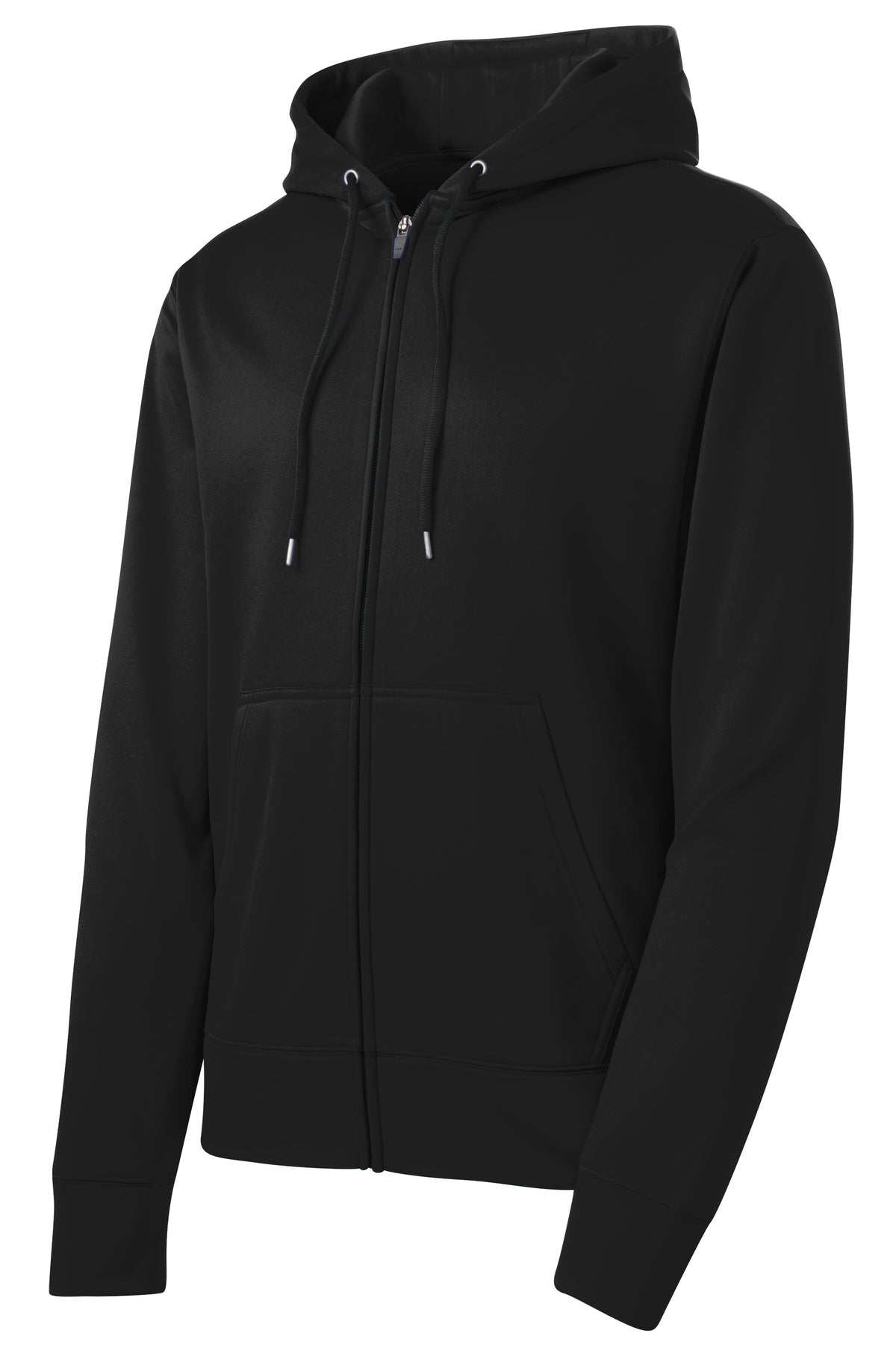 Line Drawing Mens Sport-Wick® Fleece Full-Zip Hooded Jacket