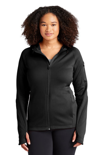 Ladies Tech Fleece Full-Zip Hooded Jacket