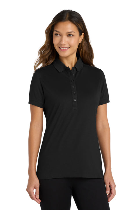 Ladies Stretch Pique Polo
