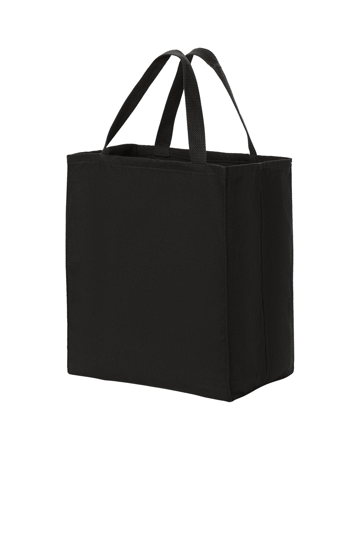 Line Drawing Cotton Grocery Tote