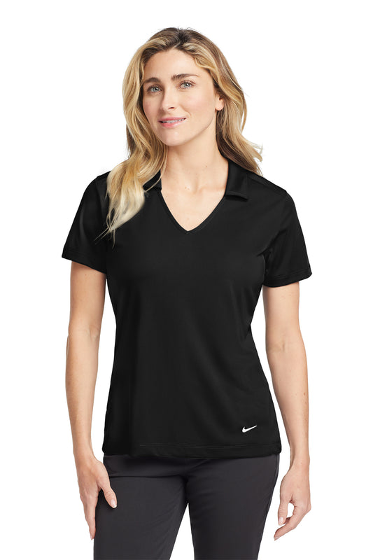 Catalina Yachts Black Nike Mesh Polo - Black