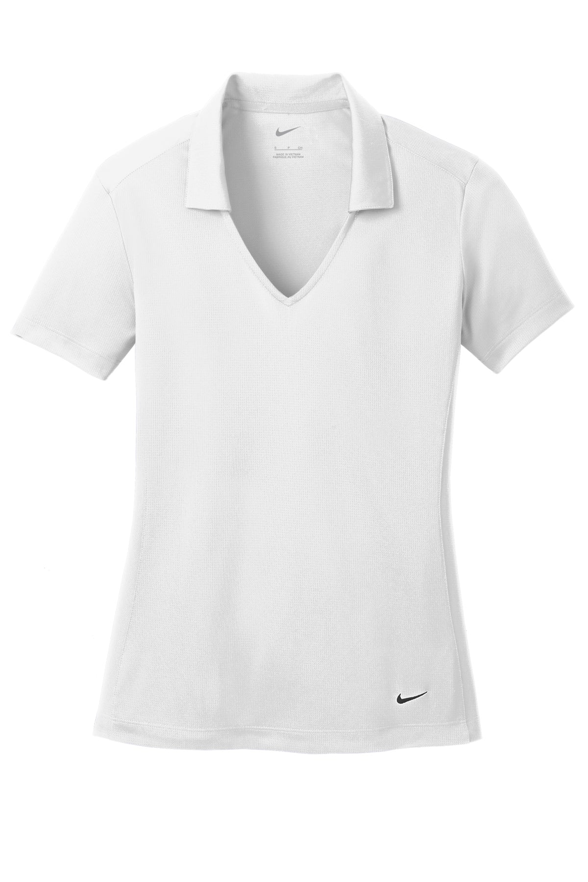 Catalina Yachts Black Nike Mesh Polo - White