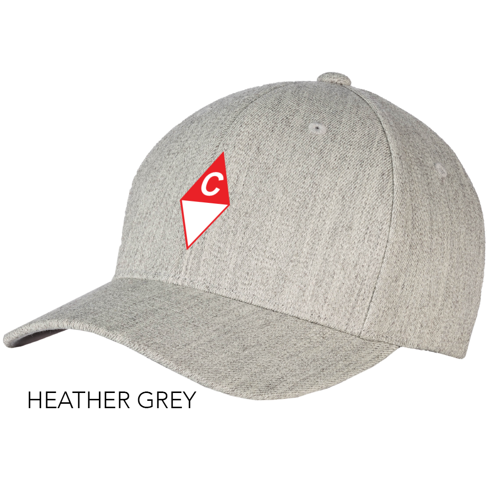Catalina Yachts FlexFit Wool Cap Heather Grey