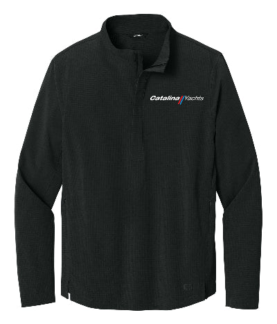 Ogio Half Zip Pullover - Black - Catalina Yachts Logo
