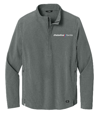 Ogio Half Zip Pullover - Rogue Grey - Catalina Yachts Logo