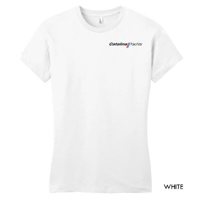 Catalina Yachts Women's T-Shirt White - Front