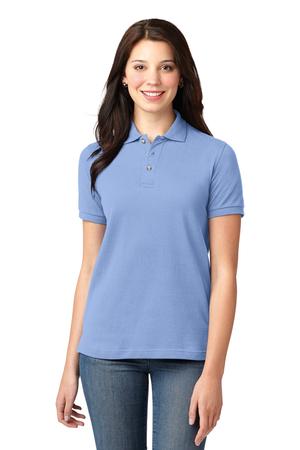 Ladies Heavyweight Cotton Pique Polo