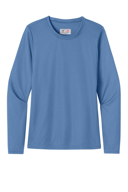 Line Drawing Ladies Cooling Performance Long Sleeve