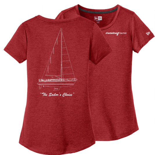 Sailor's Choice Ladies Performance Scoop Tee - Sale