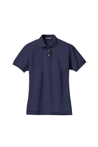 Ladies Heavyweight Cotton Pique Polo