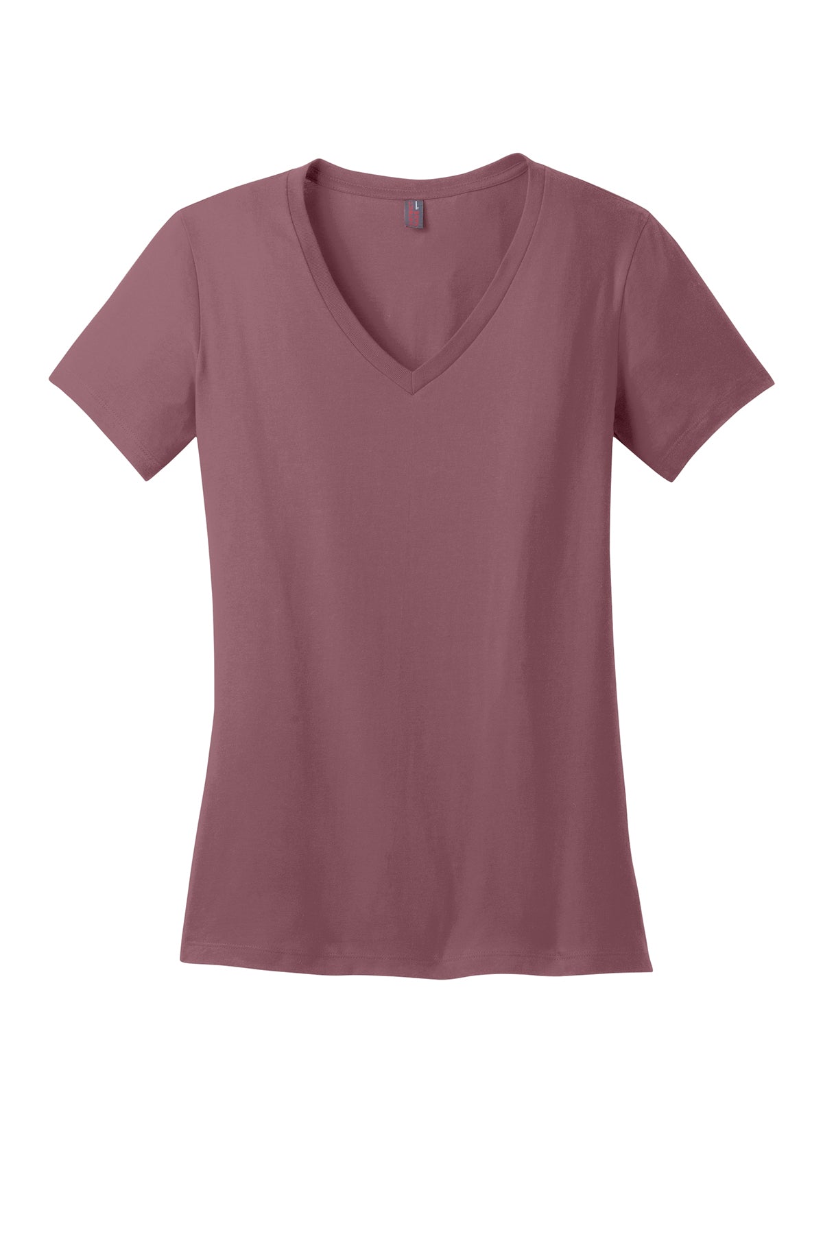 Line Drawing Ladies V-Neck Tee