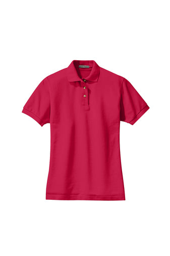 Ladies Heavyweight Cotton Pique Polo