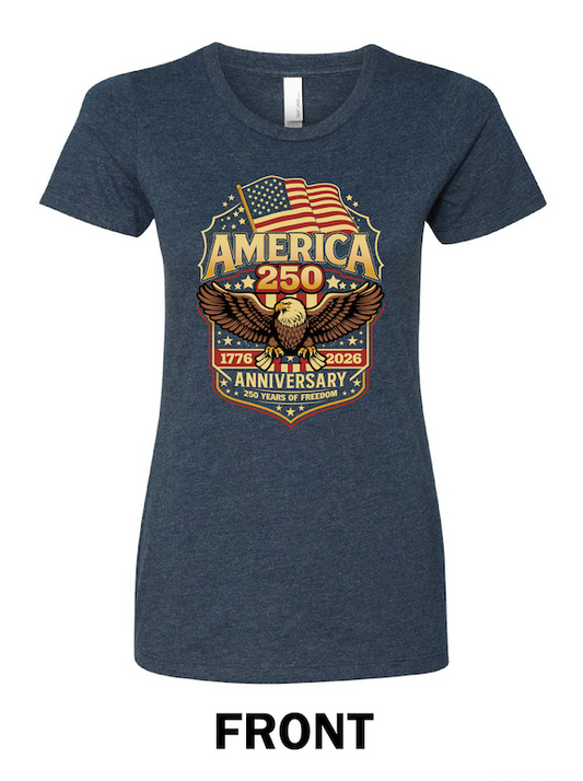Ladies America Anniversary Tee