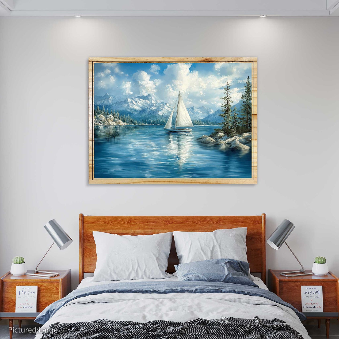 Lake Tahoe: Sailboat Symphony