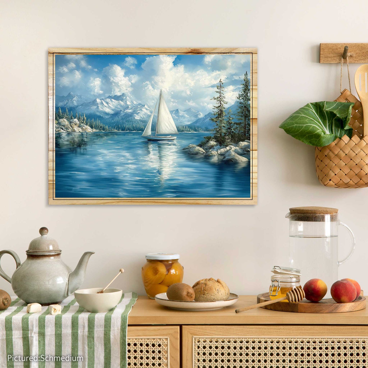 Lake Tahoe: Sailboat Symphony