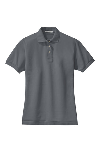 Ladies Heavyweight Cotton Pique Polo