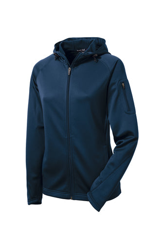 Ladies Tech Fleece Full-Zip Hooded Jacket