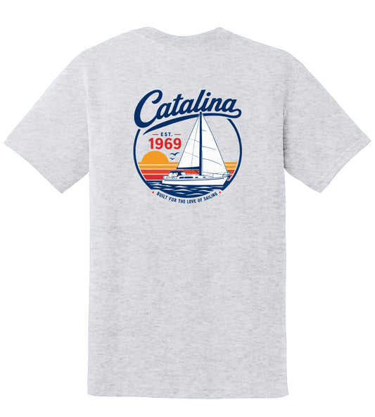 Catalina Yachts Tee "Built for The Love of Sailing"