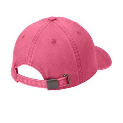 Catalina Yachts Ladies Garment Washed Cap Bright Pink