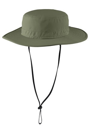 Catalina Yachts Wide Brim Performance Cap - Olive Green