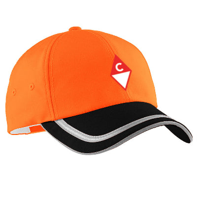Catalina Yachts Visibility Cap Safety Orange/Black