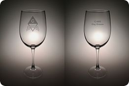 Glassware - Wine Glass - Personalized item-0