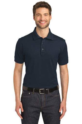 Men's Stretch Pique Polo