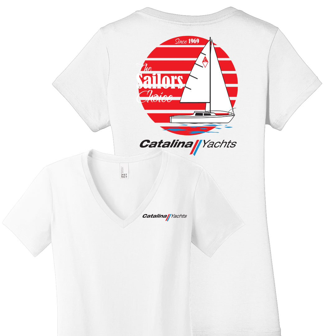 Ladies Sailor's Choice V-Neck Tee