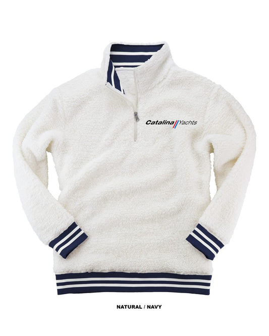 Varsity Sherpa Quarter-Zip Pullover