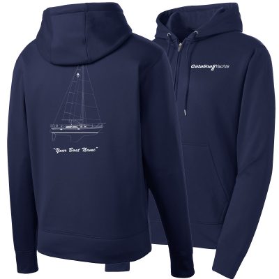 Mens Sport-Wick® Fleece Full-Zip Hooded Jacket-0